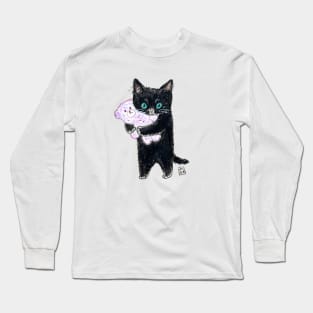 Don't touch my friend Long Sleeve T-Shirt